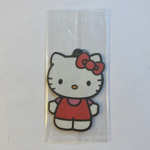 Hello Kitty Air Freshener Strawberry Scented 1 Ct Car Decoration Sanrio NWOT - Picture 2 of 11
